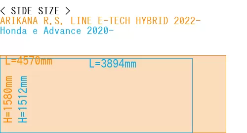 #ARIKANA R.S. LINE E-TECH HYBRID 2022- + Honda e Advance 2020-